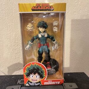 My Hero Academia Deku Izuku Midoriya McFarlane Toys Figure Figurine NIB 7” Tall